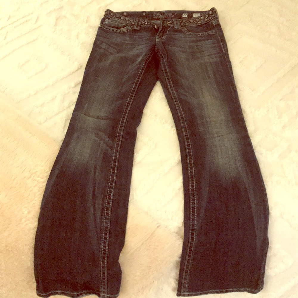 Miss me boot cut jeans size 27 regular